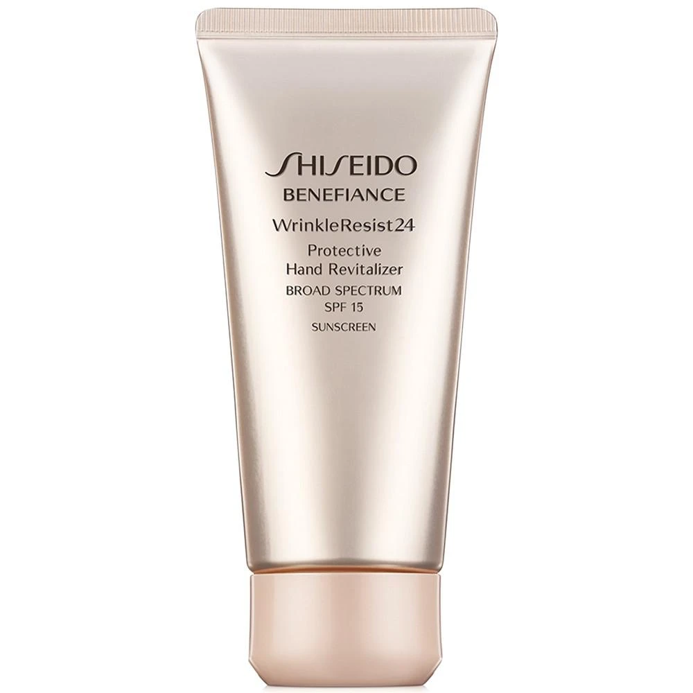 商品Shiseido|Benefiance WrinkleResist24 Protective Hand Revitalizer SPF 15, 2.5 oz,价格¥337,第1张图片