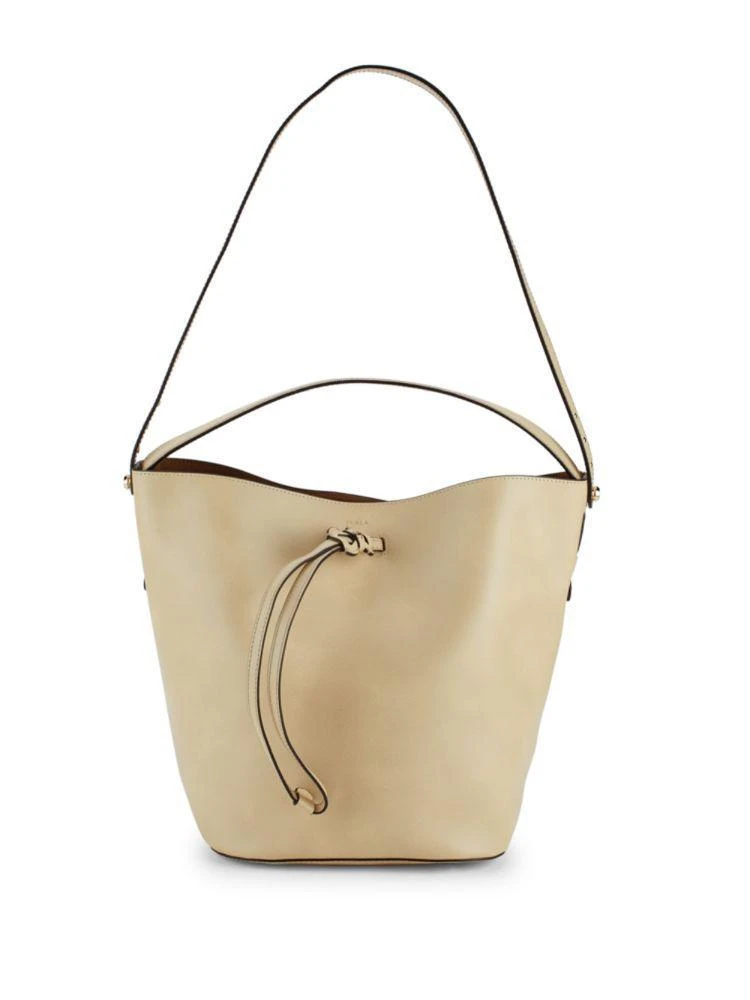 商品Furla|Furla Vittoria Leather Bucket Bag,价格¥1455,第1张图片