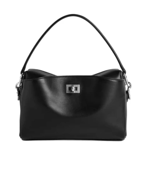 商品【商品预售15天发货】 Balenciaga|Balenciaga 男士单肩包 8455912AA4U1000 黑色,价格¥20542,第4张图片详细描述