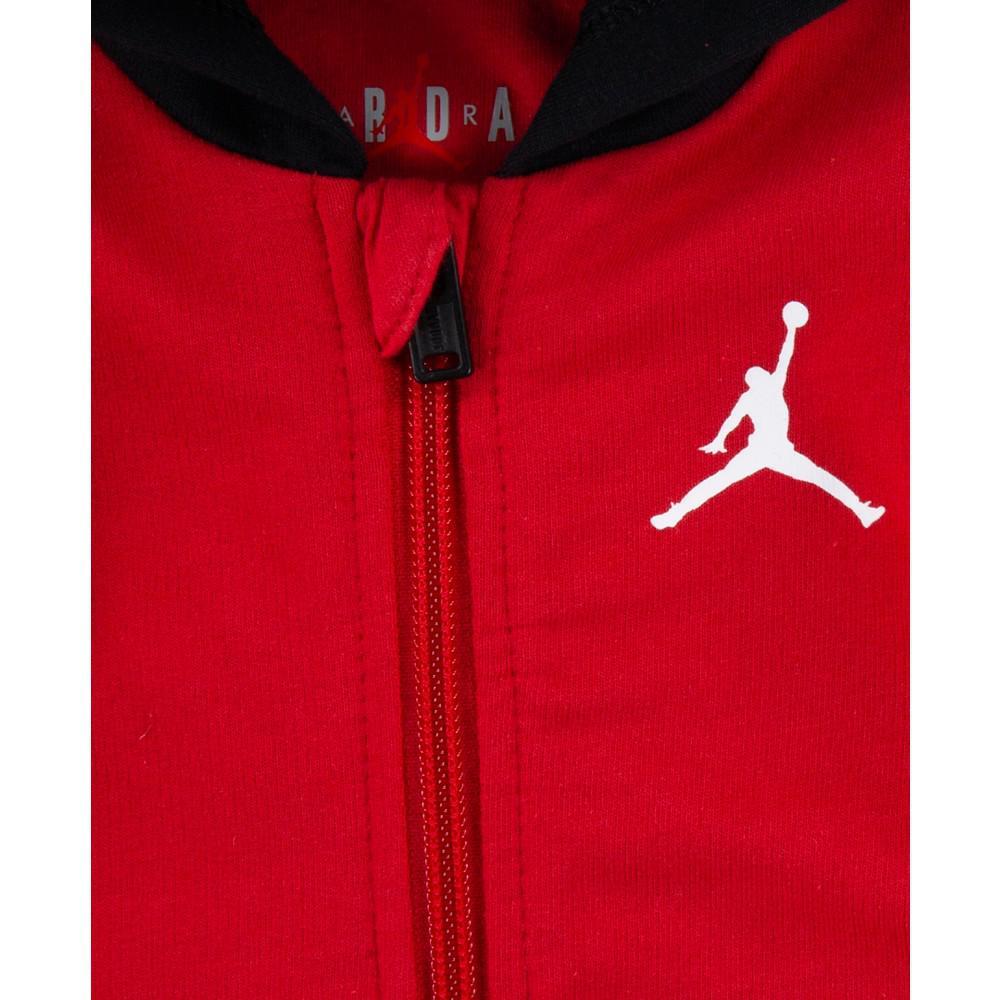 商品Jordan|Baby Boys Air 23 Hooded Coverall,价格¥281,第6张图片详细描述