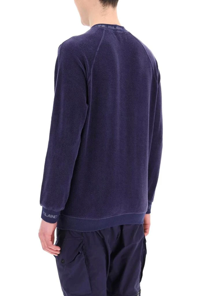 商品Stone Island|TERRY SWEATSHIRT IN ORGANIC COTTON,价格¥1405,第4张图片详细描述