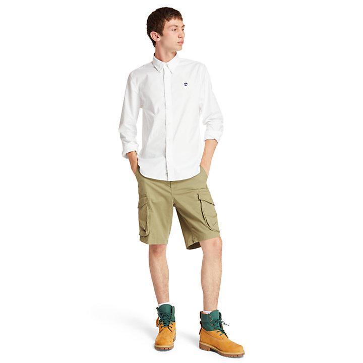 商品Timberland|Pleasant River Shirt for Men in White,价格¥335,第5张图片详细描述
