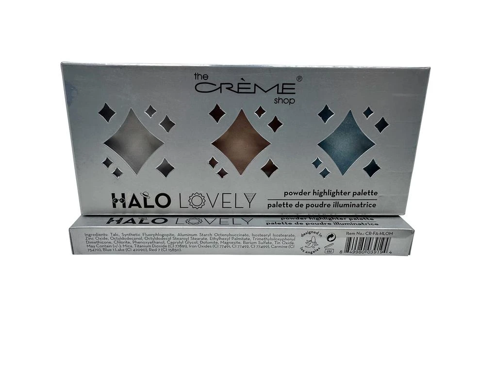 商品Creme Shop|The  Halo, Lovely Palette Powder Highlighter Omega 0.53 OZ Set of 2,价格¥96,第2张图片详细描述