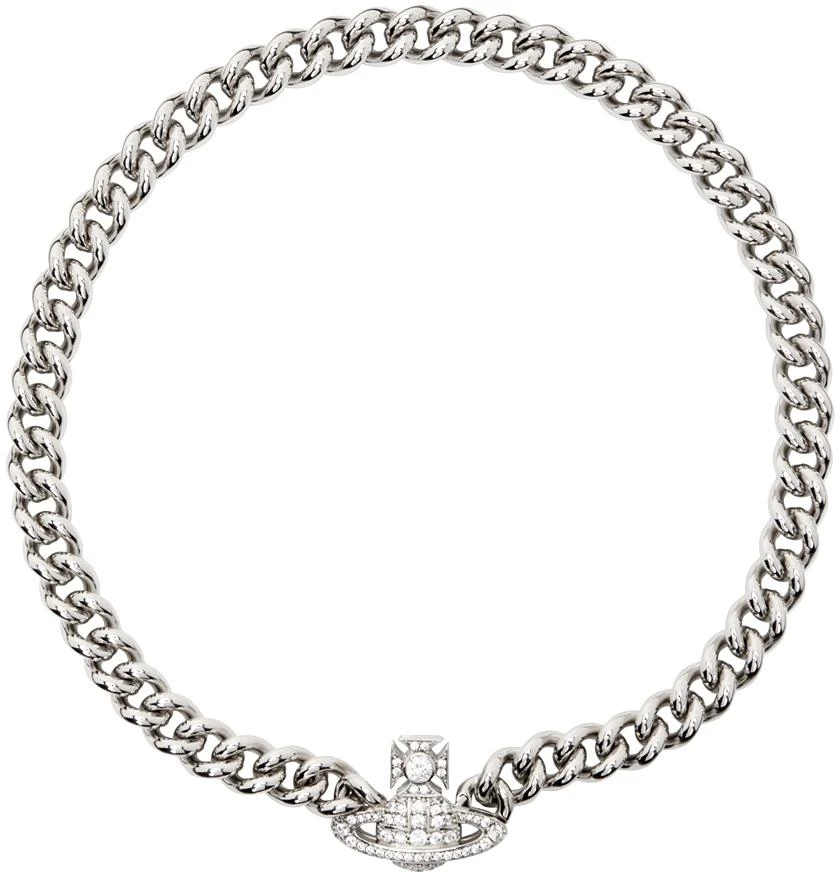 商品Vivienne Westwood|Silver Graziella Small Choker Necklace,价格¥2504,第1张图片