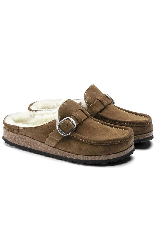 商品Birkenstock|(1018127) Buckley Shearling Slippers - Shearling Tea,价格¥694,第1张图片