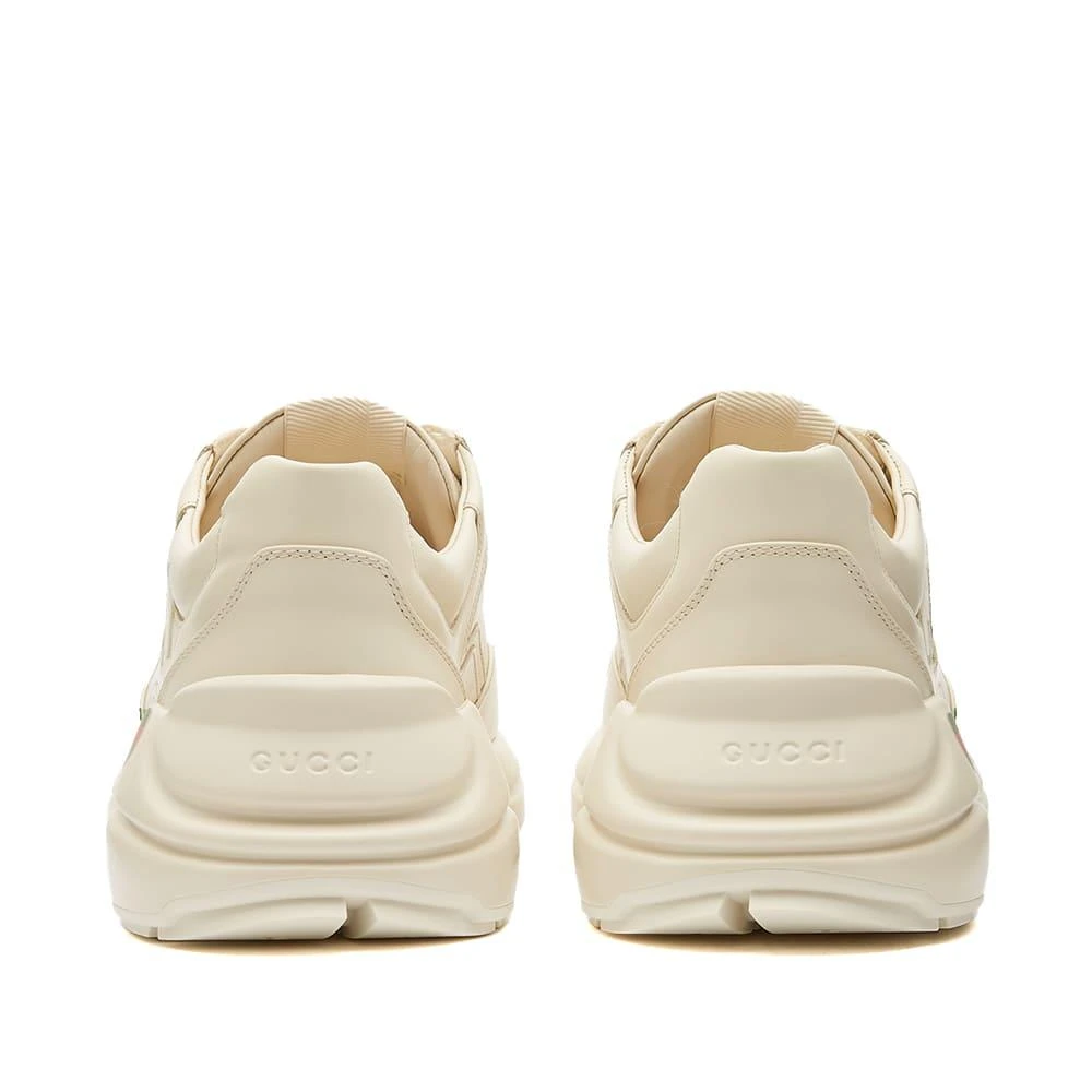 商品Gucci|Gucci Ryhton Gucci Print Sneaker,价格¥6288,第3张图片详细描述