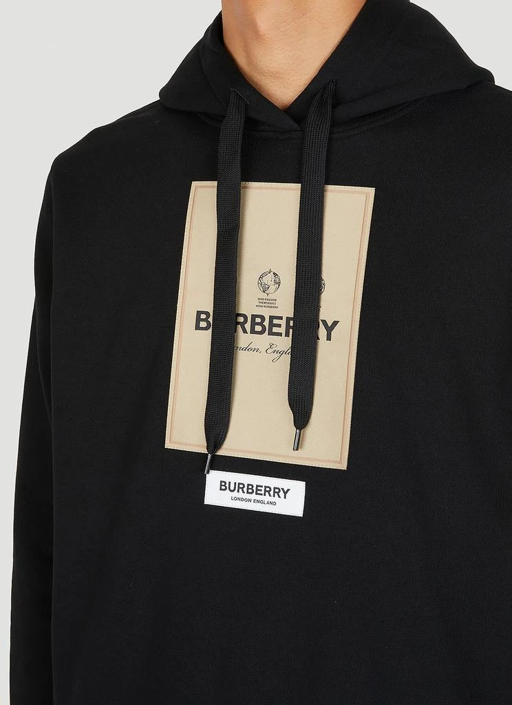 商品Burberry|Logo Patch Hooded Sweatshirt,价格¥9358,第5张图片详细描述