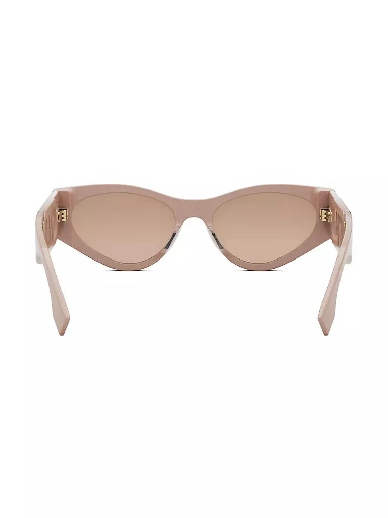 商品Fendi|Maxi O'Lock 54MM Cat-Eye Sunglasses,价格¥1709,第5张图片详细描述