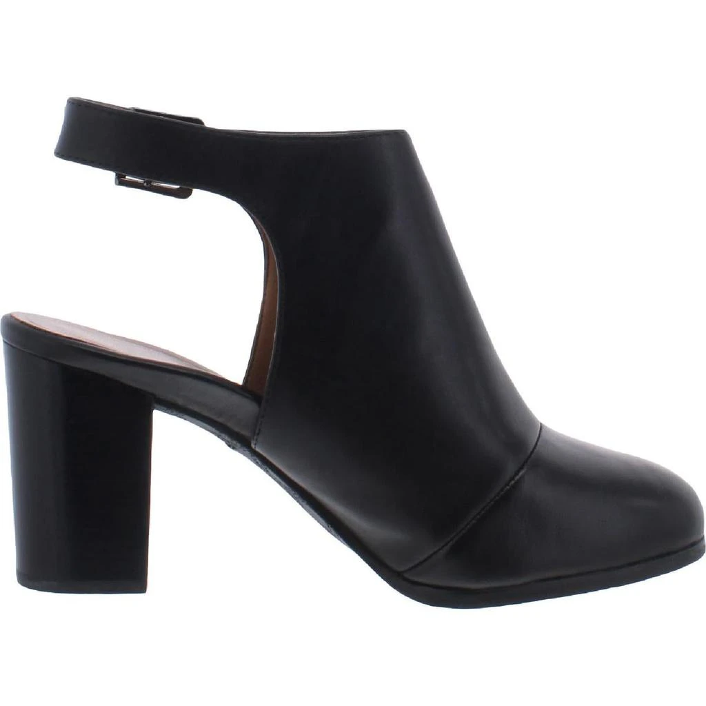 商品VIONIC|Vionic Womens Lacey Leather Block Heel Ankle Boots,价格¥357,第3张图片详细描述