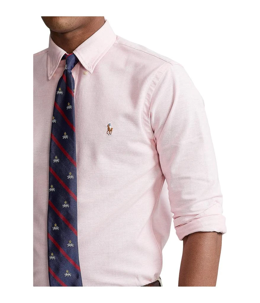 商品Ralph Lauren|拉夫劳伦 修身版型弹力牛津衬衫,价格¥914,第3张图片详细描述
