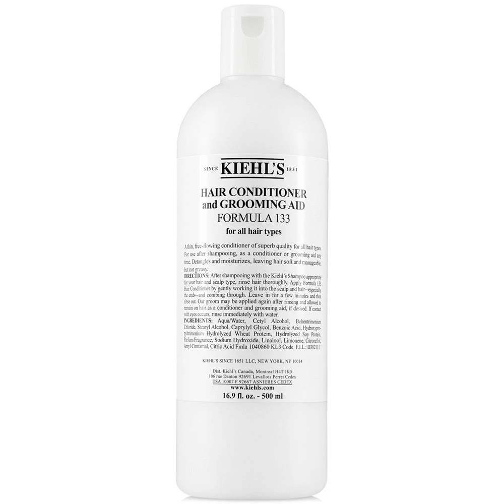 商品Kiehl's|Hair Conditioner & Grooming Aid Formula 133, 16.9-oz.,价格¥237,第1张图片