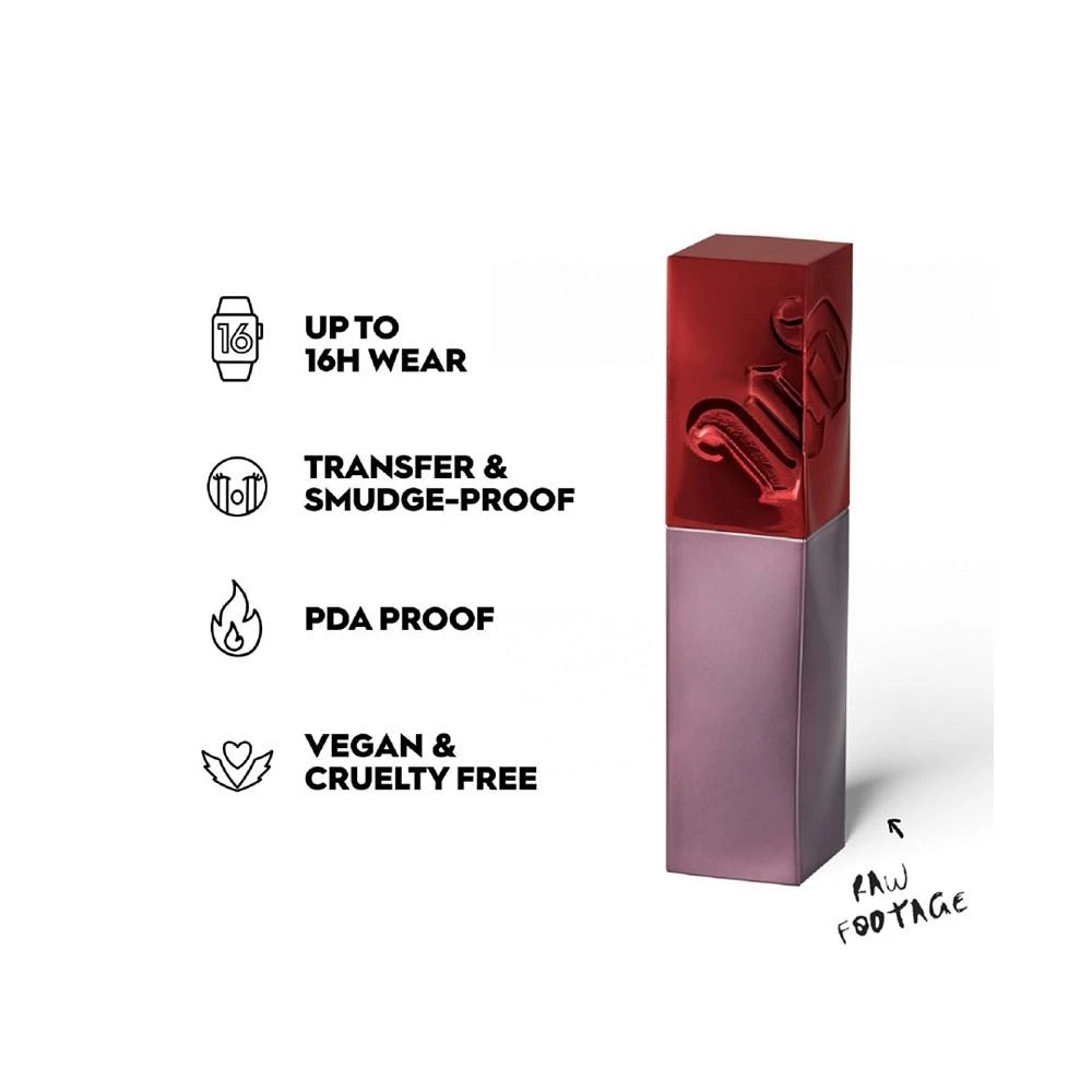 商品Urban Decay|Vice Lip Bond Longwear Liquid Lipstick,价格¥99,第4张图片详细描述