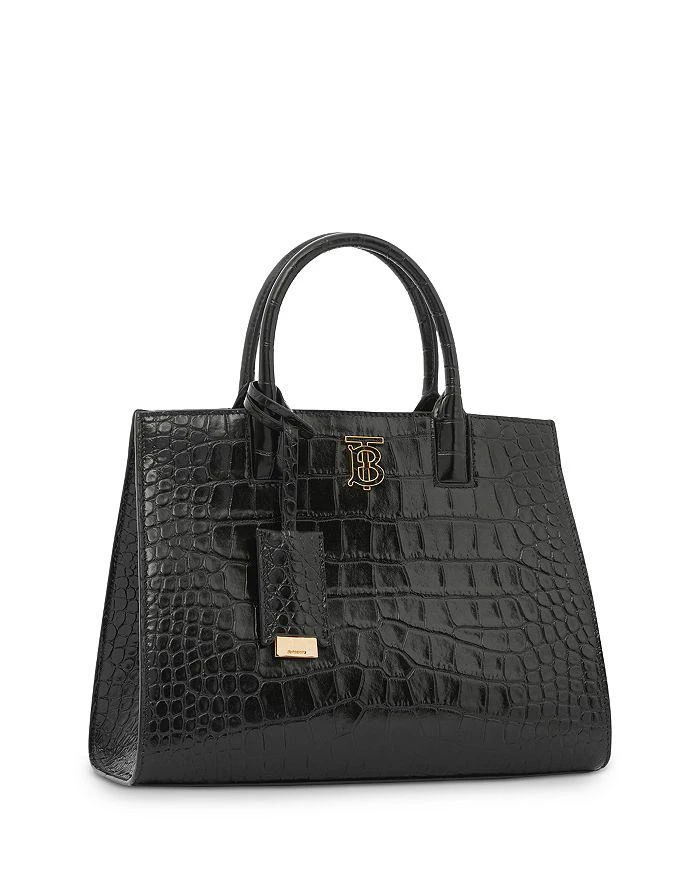 商品Burberry|Frances Mini Embossed Leather Tote,价格¥19274,第5张图片详细描述