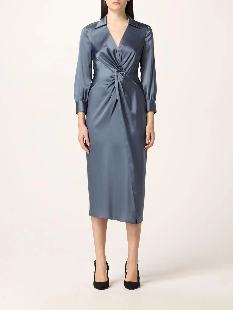 商品Theory|Theory longuette dress in satin,价格¥1358,第1张图片