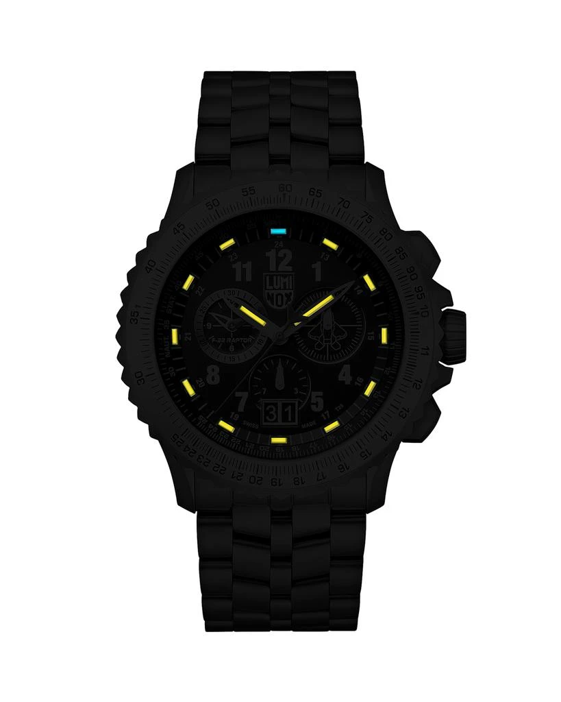 商品Luminox|Men's 44mm F-22 Raptor 9200 Series Titanium Watch,价格¥11665,第2张图片详细描述