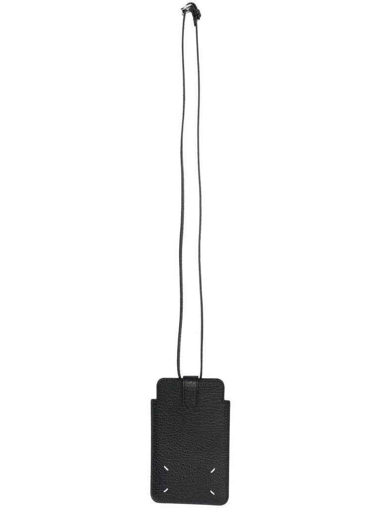 商品MAISON MARGIELA|MAISON MARGIELA Leather phone neck pouch,价格¥1737,第1张图片