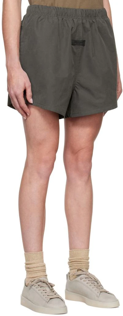 商品Essentials|Gray Cotton Shorts,价格¥362,第2张图片详细描述