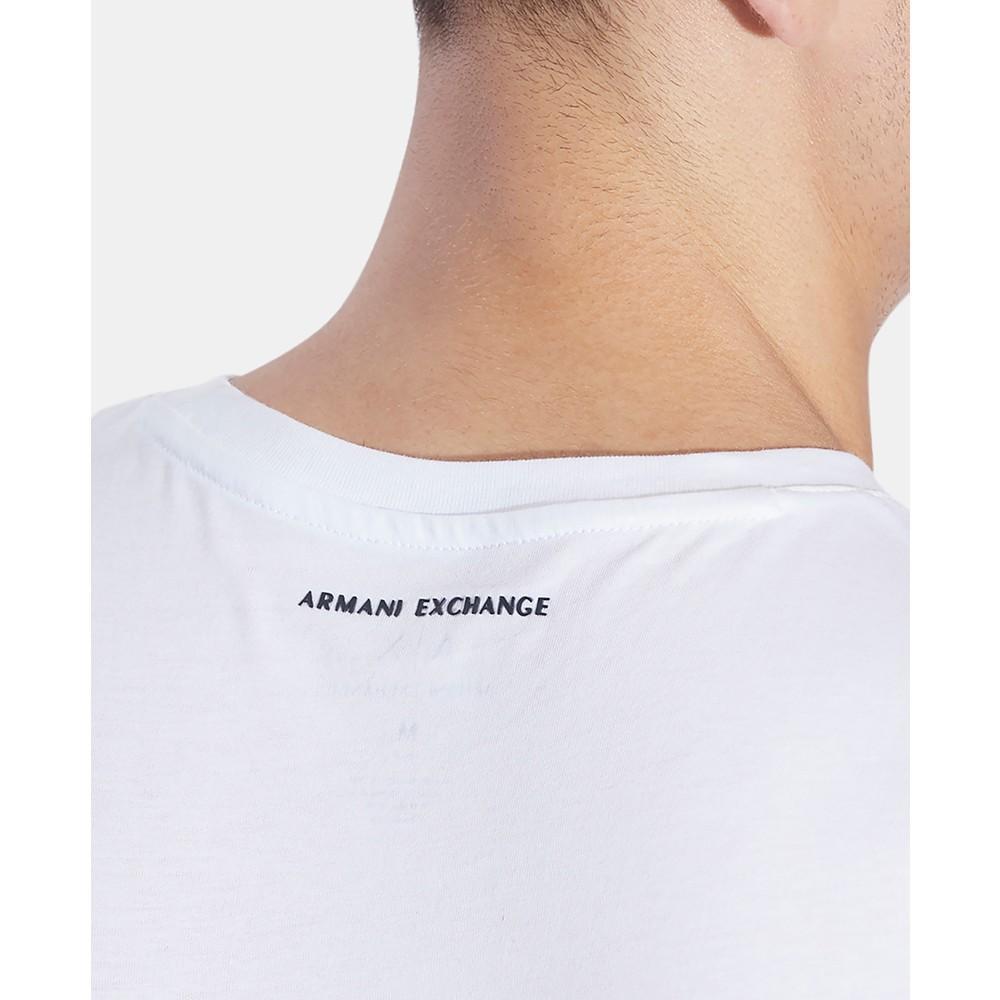 商品Armani Exchange|Men's Foundation Triangulation T-Shirt,价格¥332,第7张图片详细描述