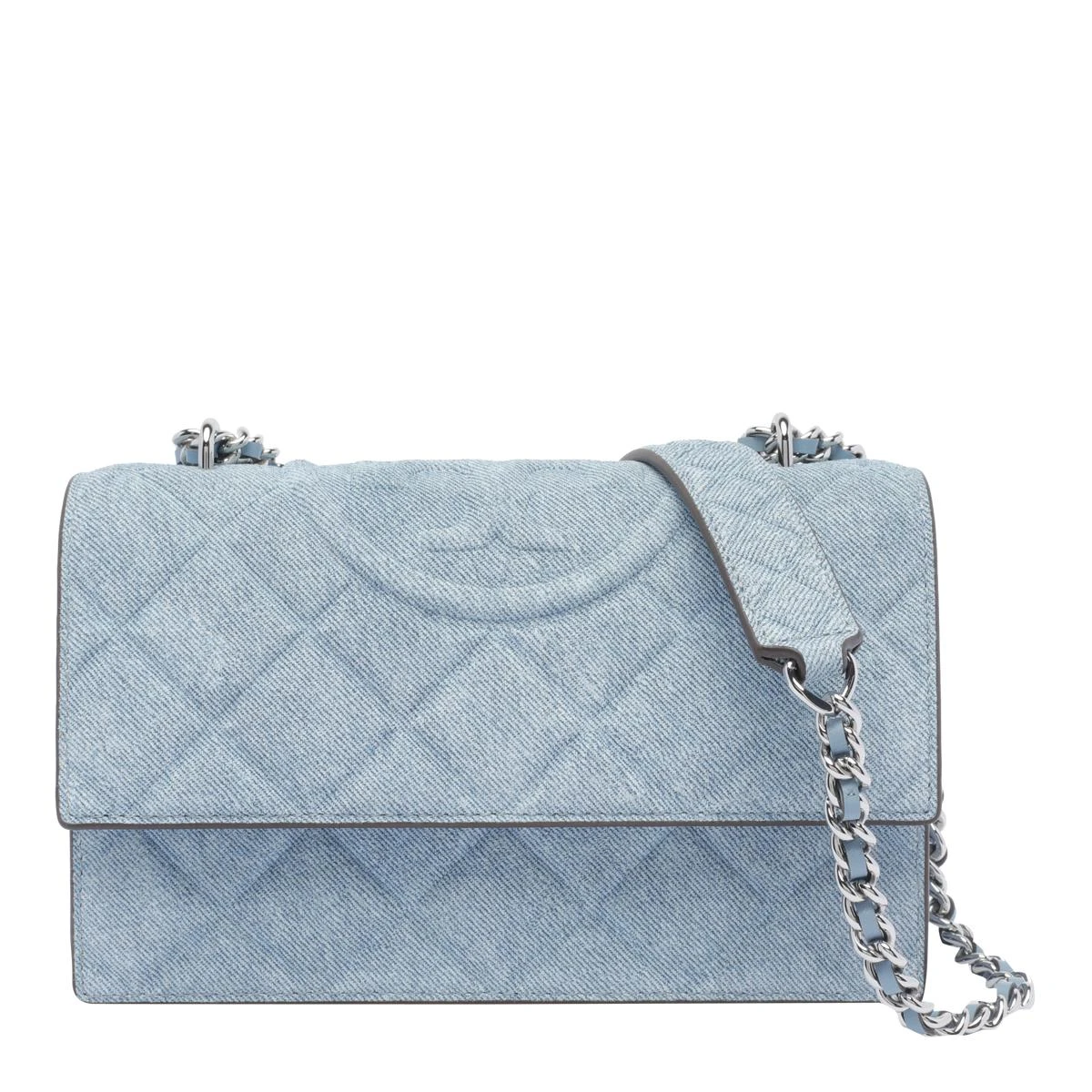 商品Tory Burch|Tory Burch 女士单肩包 167750426 蓝色,价格¥5304,第1张图片