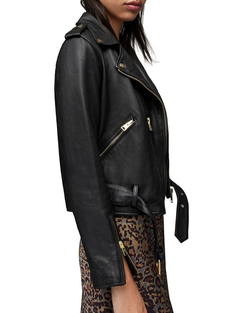 商品ALL SAINTS|Balfern Leather Biker Jacket,价格¥3960,第5张图片详细描述