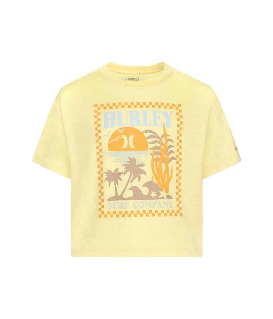 商品Hurley|Sea Check Boxy Tee (Big Kid),价格¥151,第1张图片