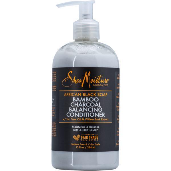 商品SheaMoisture|African Black Soap & Bamboo Charcoal Balancing Conditioner,价格¥90,第1张图片