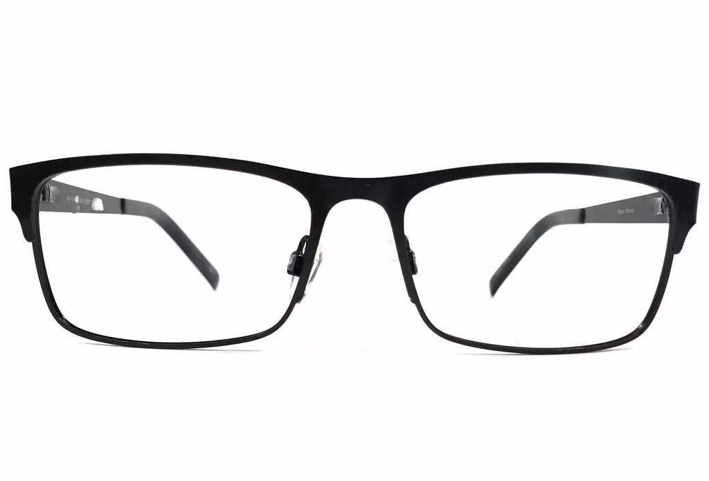 商品Robert Mitchel|Men's Eyeglasses Frames Rm8006 Rectangular Full Rim In Black,价格¥629,第1张图片