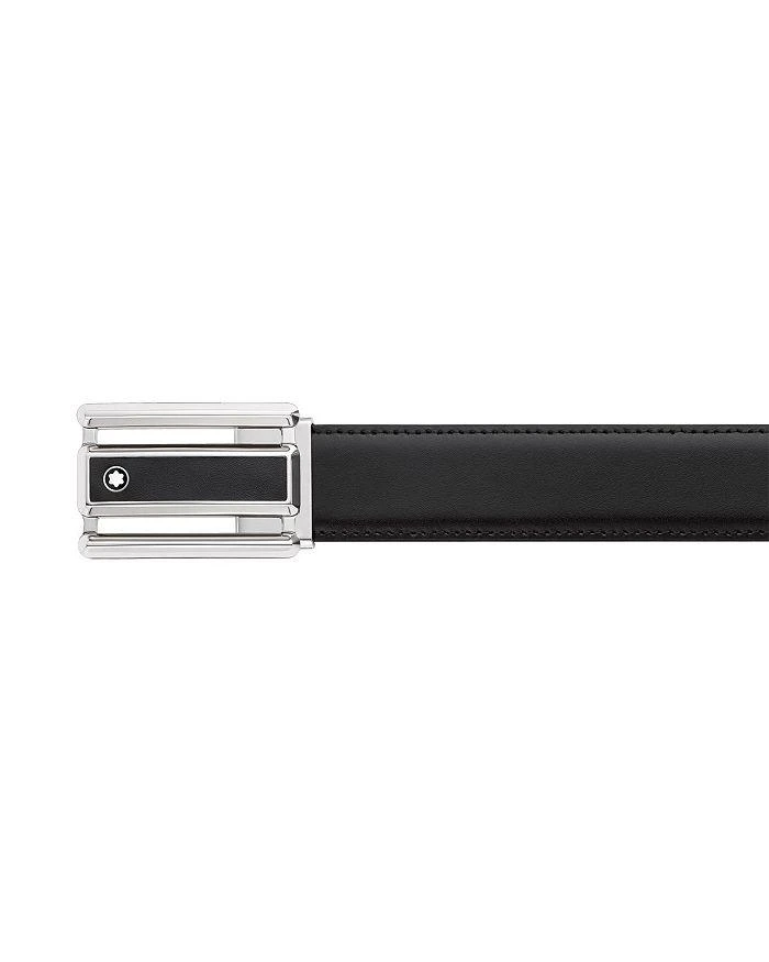 Men's Cut Out Black Buckle Reversible Belt 商品