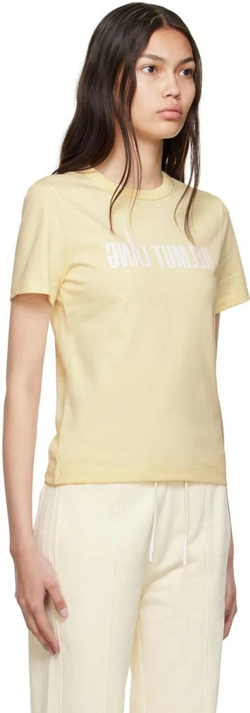商品Helmut Lang|黄色 Paris Logo T 恤,价格¥1656,第2张图片详细描述