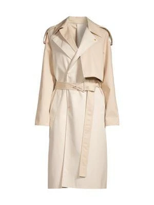 商品Bottega Veneta|Double Layer Trench Coat,价格¥6307,第3张图片详细描述