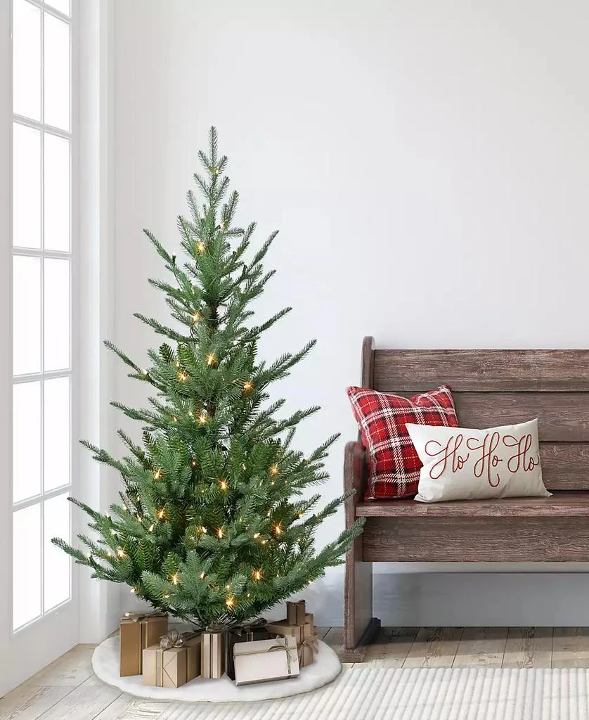 商品Puleo|4.5' Pre-Lit Hillside Spruce Artificial Tree,价格¥688,第3张图片详细描述