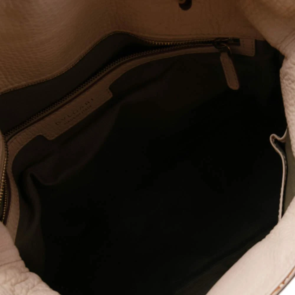 Bvlgari Beige Leather Leoni Shoulder Bag 商品