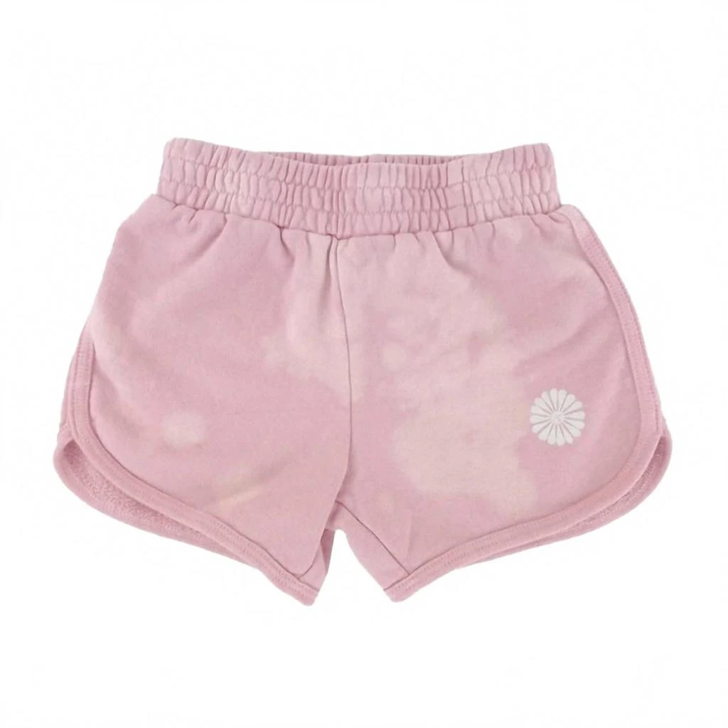 商品TINY WHALES|Girl's Little Things Dolphin Shorts In Pink Clay Rose,价格¥301,第1张图片
