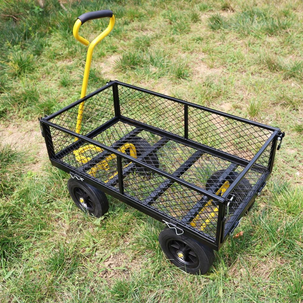 Streamdale Solid Wheels Tools Cart Wagon Cart Garden Cart Trucks Make It 商品