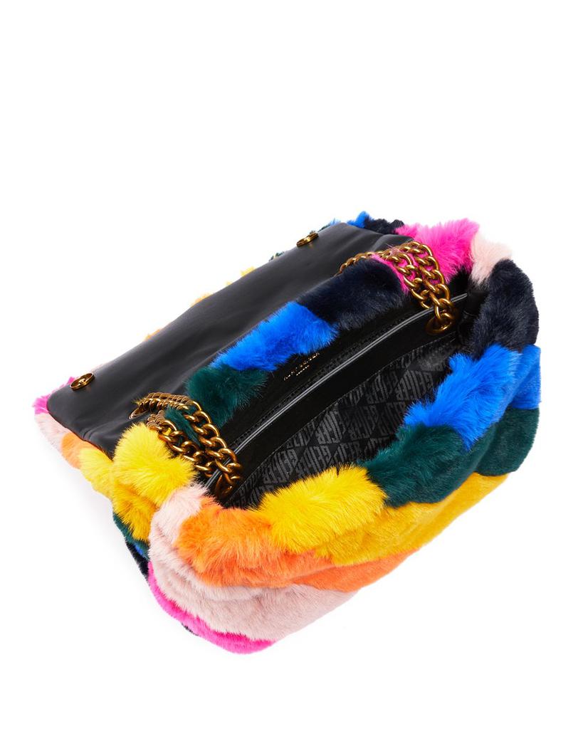 Kensington Rainbow Faux Fur Shoulder Bag商品第3张图片规格展示
