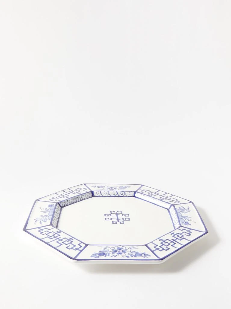 商品Gergei Erdei|Giardino hand-painted ceramic dinner plate,价格¥534,第3张图片详细描述