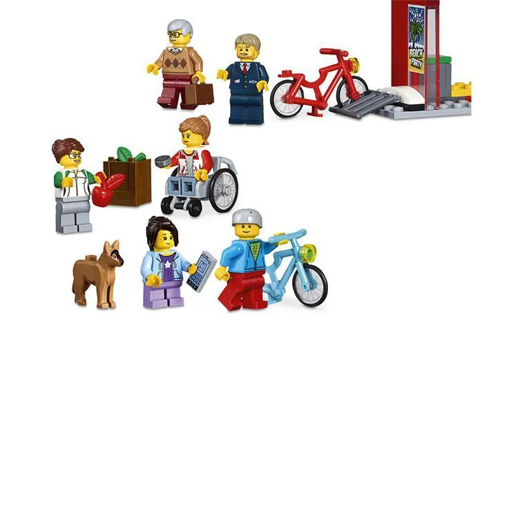 City 337-Pc. Town Bus Station Set 商品