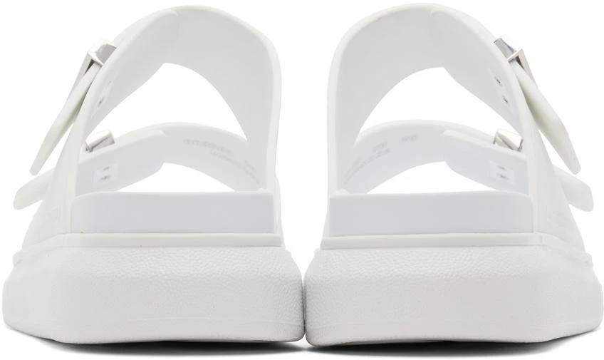 商品Alexander McQueen|White Hybrid Sandals,价格¥1426,第2张图片详细描述