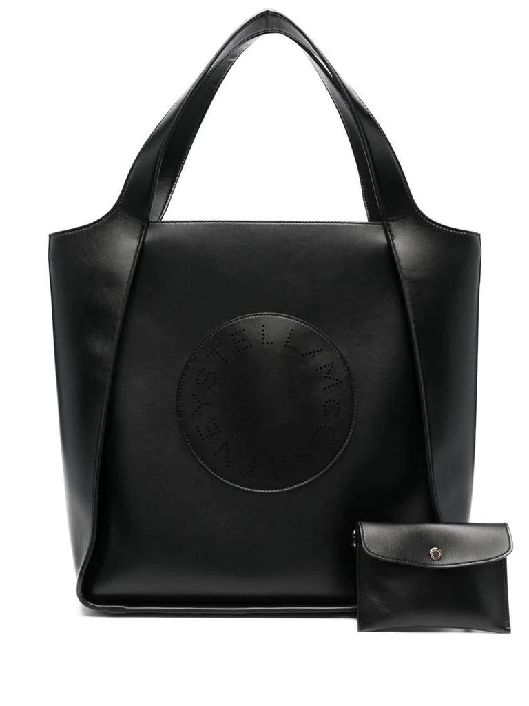 商品Stella McCartney|STELLA McCARTNEY Stella perforated-logo tote bag,价格¥6640,第1张图片