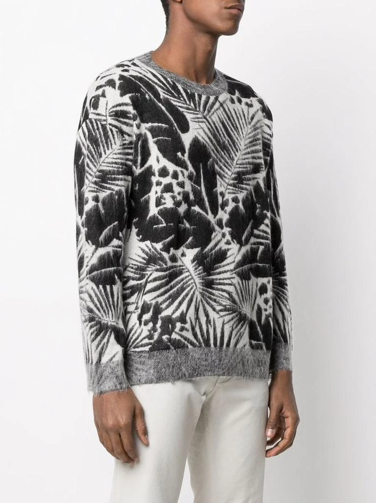 商品Yves Saint Laurent|SAINT LAURENT MEN JACQUARD TROPICAL SWEATER,价格¥3550,第1张图片