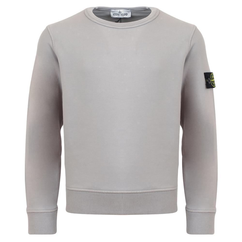 商品Stone Island Junior|Grey Sweatshirt,价格¥1042-¥1333,第1张图片