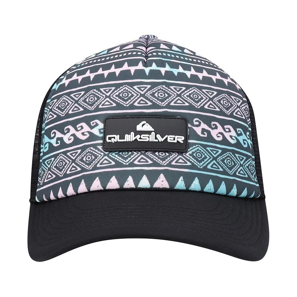 商品Quiksilver|Men's Navy Foam Grillson Trucker Snapback Hat,价格¥184,第2张图片详细描述