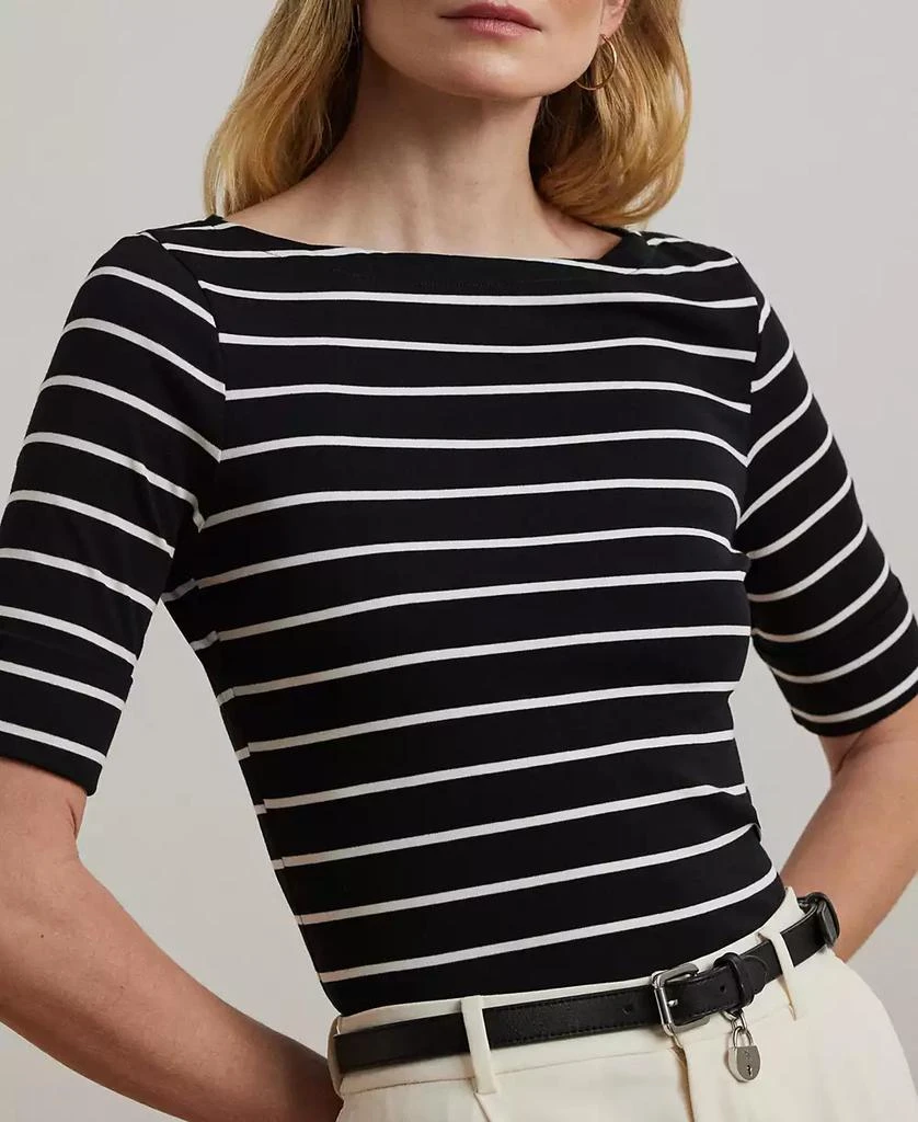 商品Ralph Lauren|Striped Boatneck Top,价格¥375,第3张图片详细描述