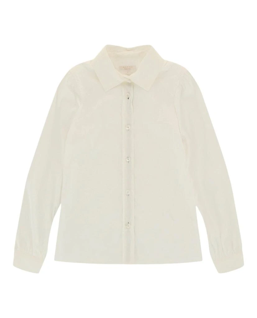 商品Gucci|Long Sleeve Stretch Dress Shirt,价格¥623,第1张图片