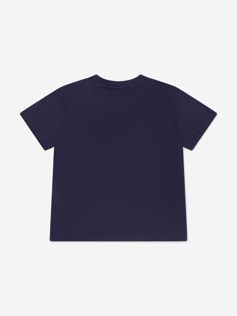 Ralph Lauren  Navy Baby Boys Cotton Jersey Polo Bear T-Shirt商品第2张图片规格展示