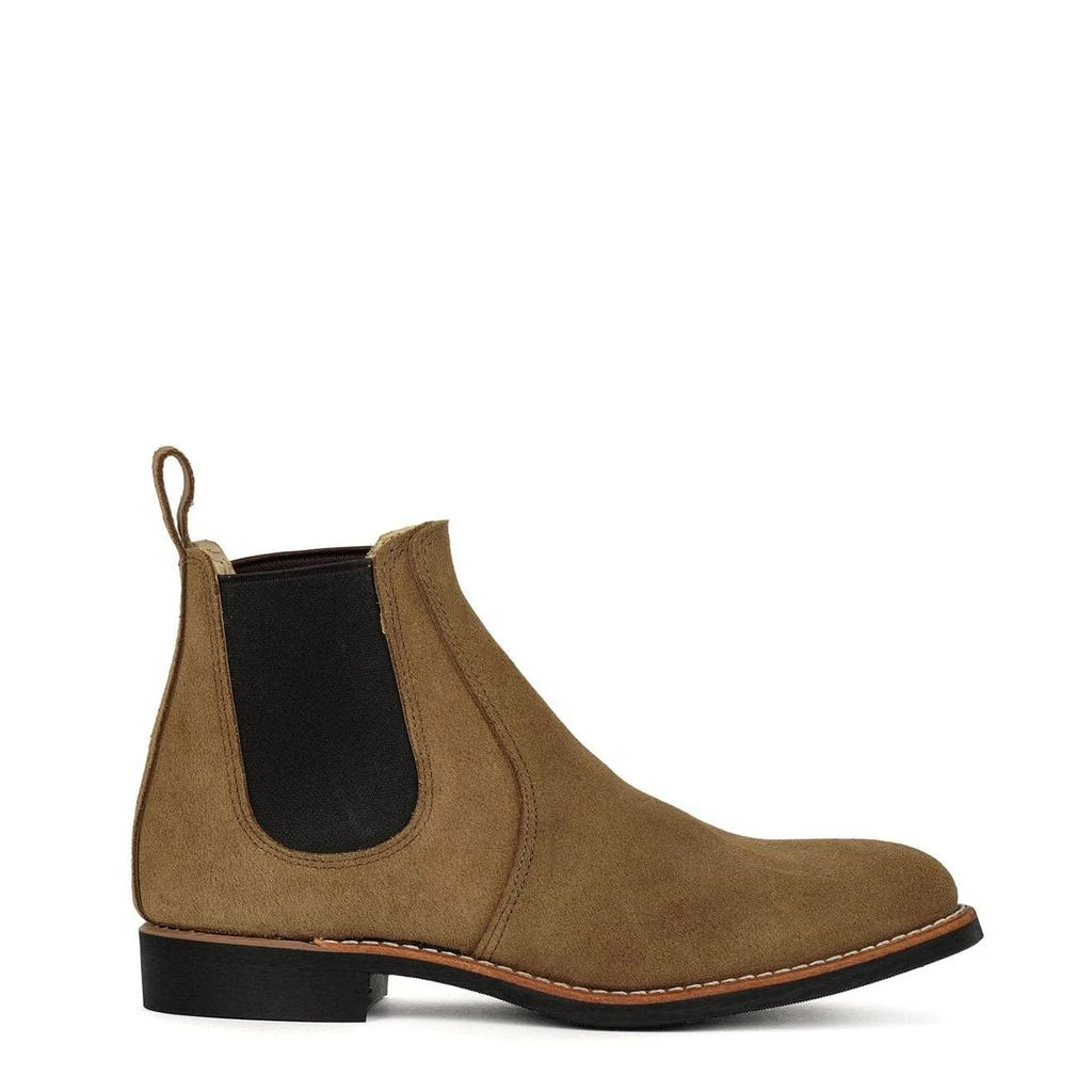 商品Red Wing|Red Wing Womens 6-inch Chelsea Boot Olive Mohave,价格¥2674,第1张图片