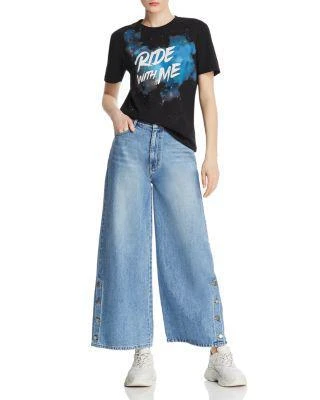商品Maje|Terre Ride With Me Graphic Tee - 100% Exclusive,价格¥371,第4张图片详细描述