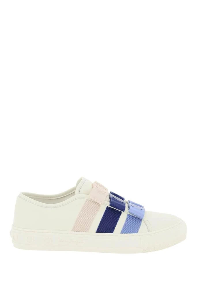 商品Salvatore Ferragamo|Salvatore ferragamo slip on sneaker vara bow,价格¥3746,第1张图片