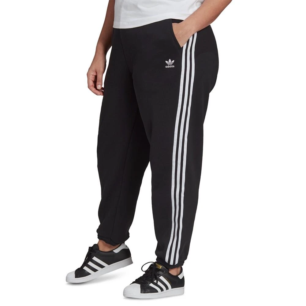 商品Adidas|Plus Size Cotton Pull-On Jogger Pants,价格¥534,第1张图片