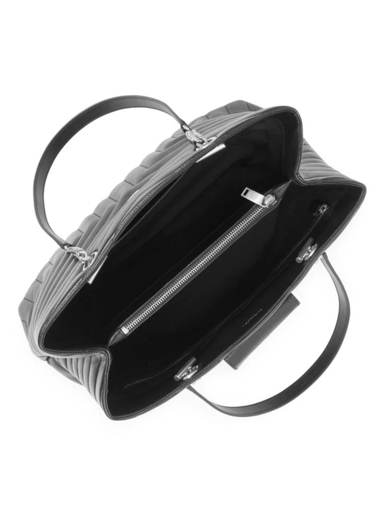 商品Yves Saint Laurent|Large Loulou Matelassé Leather Shopper,价格¥19108,第2张图片详细描述